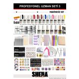 Shena Kalıcı Oje - Protez Tırnak Uzman Seti 3 (OJE - BUILDER JEL & BASE TOP COAT | AKSESUAR) ❤︎ Dubai