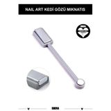 Shena Kedi Gözü Kalıcı Oje Mıknatısı - 2 Taraflı Magnet Mıknatıs