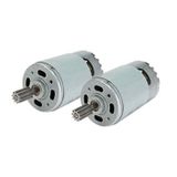 SHENGLE 2 adet 550 35000RPM elektrik motoru 24 Volt çocuklar için binmek arabada, RS550 24V Motor şanzıman aksesuarları çocuklar için binmek oyuncaklar yedek parçalar
