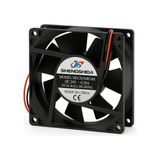 Shengshida Shengshida 120X120X38 mm Kare Fan - 24V Dc, 7 Kanatlı, Rulmanlı Soğutucu Fan