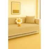 Sheri Home Diamond Koltuk Örtüsü Kaymaz Kumaş Özelliği | Berlina Serisi Koltuk Şalı 180 x 200 cm - Bej