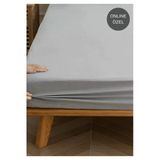 Sheri Home Fitted Pamuk Jersey Çarşaf 200X200 30Cm Softgrey01453881188