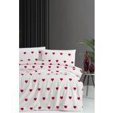 Sheri Home Kalpli Çift Kişilik Çift Taraflı Nevresim+2 Adet Yastık Kılıfı