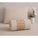 Sheri Home Lastikli Çarşaf Seti %100 Pamuk Yumuşak Dokulu-Kaymaz Tam Geçmeli Fitted Sheet –premium Pamuk 120X200/ 180X200 / 200X200 - Ekru - Cappuccino
