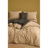 Sheri Home Lastikli Çarşaflı Çift Kişilik Nevresim Takımı Gardenbeji8855522772188