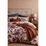 Sheri Home Lastikli Çarşaflı Nevresim Takımı Çift Kişilik Leopar Premium Cotton 64s