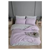 Sheri Home Lilac Duz Desen Carsafi Lastikli Cift Kisilik Nevresim Takimi 200X220 100 Pamuk01453020