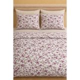 Sheri Home Pamuklu Çift Kişilik Nevresim Takımı Kırışmayan Kumaş ÖZELLIĞIHP77854545484 - Mor - 195 x 230 cm