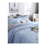 Sheri Home Sheri Blue Çift Kişilik 1 Adet Nevresim (Yorgan Kılıfı)200 Cm X 220 Cm, Malzeme: %100 Pamuk.