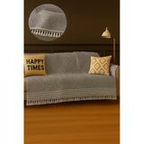 Sheri Home Sultan Koltuk Örtüsü Kaymaz Kumaş Özelliği 180 X 200 Cm Antrasitpike888219694
