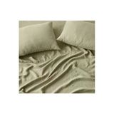 Sheri Home Tekstil 100 Pamuk Cift Igne Yumusacik Stonewash Kumasi 2 Adet Yastik Kilifi