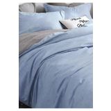 Sheri Home Tekstil Carsafi Lastikli Nevresim Takimi Tek Kisilik Gri - Siyah Sheri880055