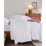 Sheri Home Tekstil Çarşaflı Nevresim Takımı Çift Kişilik PAMUK01453020 - 160 x 220 cm - Beyaz