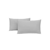 Sheri Home Tekstil Cotton Plain Gri 100 Pamuklu 2’Li Yastik Kilifi 1. Kalite 01453 Castle