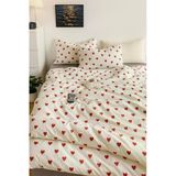 Sheri Home Tekstil Kalpli Tek Kişilik Nevresim Seti Yorgan Kılıfı +1 adet Yastık Kılıfı 88922196948874