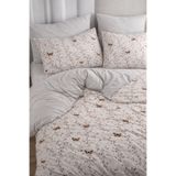 Sheri Home Tekstil Lastikli Çarşaflı Tek Kişilik Nevresim Takımı KELEBEKMODEL8892