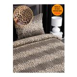 Sheri Home Tekstil Mocha Leo Tek Kişilik Nevresim Takımı 889221969488