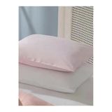 Sheri Home Toz Pembe Pamuklu Kapakli 2Li Yastik Kilifi 50X70 Cm