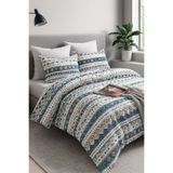 Sheri Home Yeni Piramit Lastikli Çarşaflı Çift Kişilik Nevresim Takımı Beyaz886566933