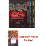 Sherlock Holmes Bütün Romanlar - 5 Kitap Set: 4 Kitaplık Kutulu Set + Masallar Kitabı - Hayır