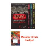Sherlock Holmes Bütün Romanlar - 5 Kitap Set: 4 Kitaplık Kutulu Set + Masallar Kitabı