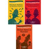 Sherlock Holmes Çocuk Klasikleri 3 Kitap Set / Dörtlerin Yemini - Kızıl Dosya - Sherlock Holmes'un Maceraları