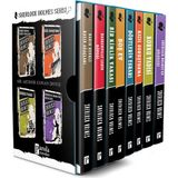Sherlock Holmes: Kızıl Soruşturma - Sherlock Holmes: Bir Kimlik Vakası - Sherlock Holmes: Boş Ev - Sherlock Holmes: Dörtlerin Esrarı - 8 Kitap - Sır Arthur Conan Doyle
