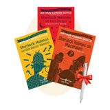 Sherlock Holmes Serisi-3 Kitap, Dörtlerin Yemini, Kızıl Dosya+ Titanic T. Kalem - Sir Arthur Conan Doyle