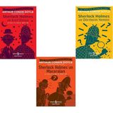Sherlock Holmes'un Maceraları - Çocuklar Için Kısaltılmış Metin / 3 Kitap Set