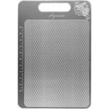 Shg Home Özel Tasarımlı 304 Paslanmaz Çelik Kesme Tahtası1,5 mm Kalınlık, 23 x 34 cm Yıkanabilir, Gı