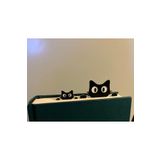 SHHOBİ Kitap Ayracı - Sevimli Kedi Şeklinde Ayraç 2 Adet Büyük Ve Küçük Boy