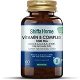 Shiffa Home B Complex B Vitamini, Biotin, Folik Asit, Inositol, Kolin 1000 Mg - 60 Tablet