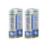 Shiffa Home Kalsiyum Magnezyum Çinko D3 Vitamini 2x20 Efervesan Tablet