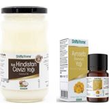Shiffa Home Katı Hindistan Cevizi Yağı 330 ml + 5 ml Aynısefa Yağı