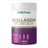 Shiffa Home Kolajen, Glutatyon ve Hyaluronik Asit Takviyesi | Tip 1, 2 ve 3 Hidrolize Balık Kolajeni, 10.000 Mg, C Vitamini, Çinko ve Vitamin D3 İçeren Toz Form