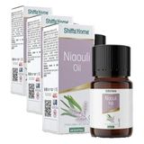 Shiffa Home Niaouli Yağı 10 ml |%100 Saf Uçucu Yağ | Cilt Bakımı, Aromaterapi ve Masaj İçin | Melaleuca Viridiflora (3 paketi)