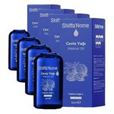 Shiffa Home Yeni Ceviz Yağı 50 Ml |%100 Saf ve Doğal | Soğuk Sıkım | Omega-3 ve Omega-6 Kaynağı | Saç ve Cilt Bakım Yağı | Yüksek A, B, E Vitamini İçeriği (4 paketi)