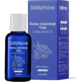 Shiffa Üzüm Çekirdeği Yağı 50 ml | Soğuk Sıkım Bitkisel Yağ | Cilt Bakımı, Saç ve Dudak Nemlendirme, Antioksidan Desteği, Proantosiyanidin ve E Vitamini Kaynağı - 0,25 gr