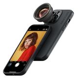 Shiftcam | LensUltra 60mm Telefoto Objektif - 2x Büyütme, 30-40cm Odak Mesafesi - Uzaktan Güzelliği Yakalayan, Güzelleştirici Portreler, Optik Yakınlaştırma, Premium Tasarım