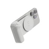 ShiftCam SnapGrip Pro - Kablosuz Deklanşör Düğmesi ile Mobil Pil Tutacağı - Manyetik Montaj Herhangi Bir Telefona Takılır - Qi 2 Kablosuz Şarjlı Dahili Powerbank - Masaüstü Yuvası (Taş)