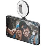 ShiftCam SnapPocket Light – LED selfie halka ışık, dört parlaklık ayarı ve entegre pil – manyetik tutucu her telefona sabitlenebilir – katlanabilir tasarım