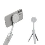 ShiftCam SnapStand Mini Video Selfie Çubuğu & Tripod,Manyetik Telefon Tutucu, Bej