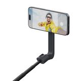 ShiftCam SnapStand Selfie – Manyetik Selfie Çubuğu ve Tripod – Kompakt, Katlanabilir ve Uzatılabilir, Eğim Başlı, Bluetooth Uzaktan Kumandalı, MagSafe Uyumlu – Geceyarısı
