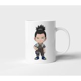 Shikamaru Nara Naruto Anime Tasarım Kupa - Hediyelik Kupa - Baskılı Kupa - 001 - Beyaz - 300 ml