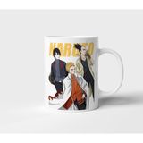 Shikamaru Sai Naruto Anime Tasarım Kupa - Hediyelik Kupa - Baskılı Kupa - 001 - Beyaz - 300 ml