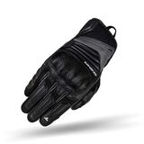 SHIMA RUSH GLOVES ERKEK SİYAH, Koruyucu Deri Kısa Motosiklet Eldiveni (Siyah, M)