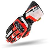 SHIMA STR-2 motosiklet eldiveni, erkek, dokunmatik ekran, yaz, spor deri eldiven, karbon bilek koruyucu, avuç içi ve parmak kaydırıcı, güçlendirilmiş avuç içi (Red Fluo, XXL)