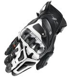 SHIMA XRS-3 Motosiklet Eldiveni Erkek Deri Kısa Spor Biker Zırhlı Koruyucular Motosiklet Delikli Havalandırmalı Yarış
