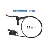 Shimano 1000mm Bl-mt200+br-mt200 Ön Hidrolik Disk Fren Seti Siyah