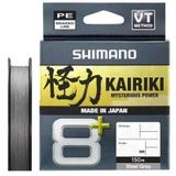 Shimano 24 Kairiki 8+ Plus 150M Steel Gray Örgü Misina 0,16 Mm - 9,8 Kg